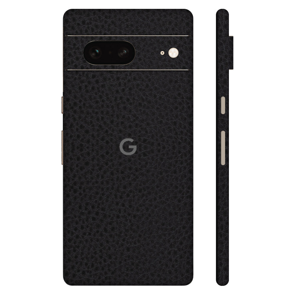 Pixel7 Black Leather Full Surface Cover