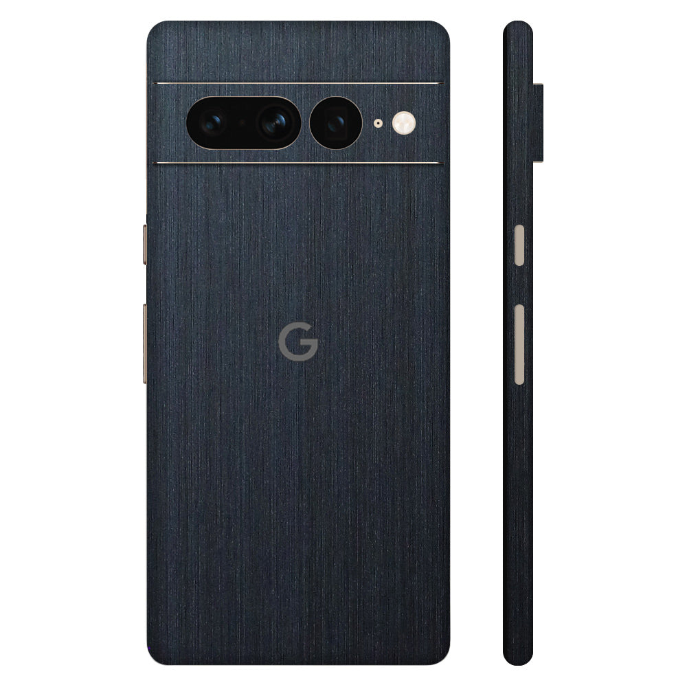 Pixel7 Pro Navy Brushed Metal Full Surface Cover